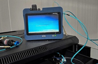 Fiber optic tester