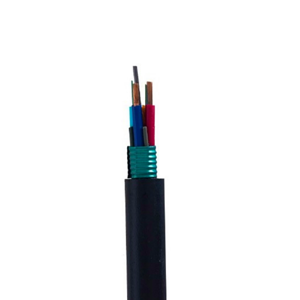 Multi Loose Tube Steel Tape Armored Hybrid Fiber Power Cable