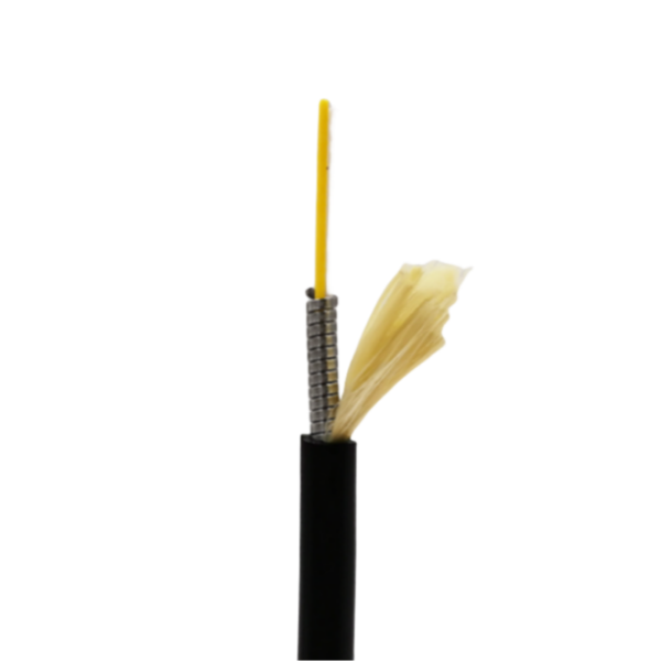 indoor outdoor spiral steel tube armored tactical cable
