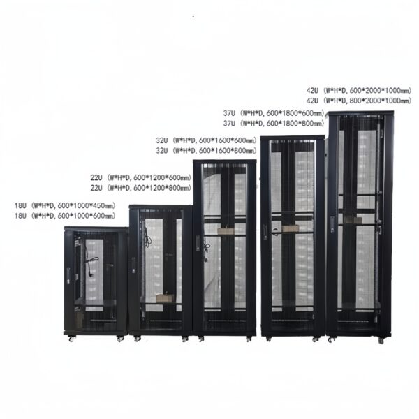 Network Cabinet 18U 22U 32U 37U 42U Free Standing Network Cabinet - Image 4
