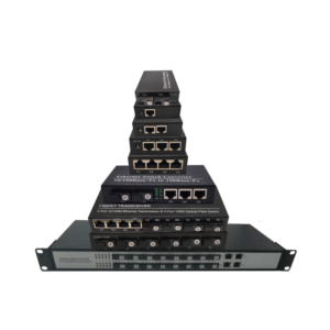 100m fiber optic media converter