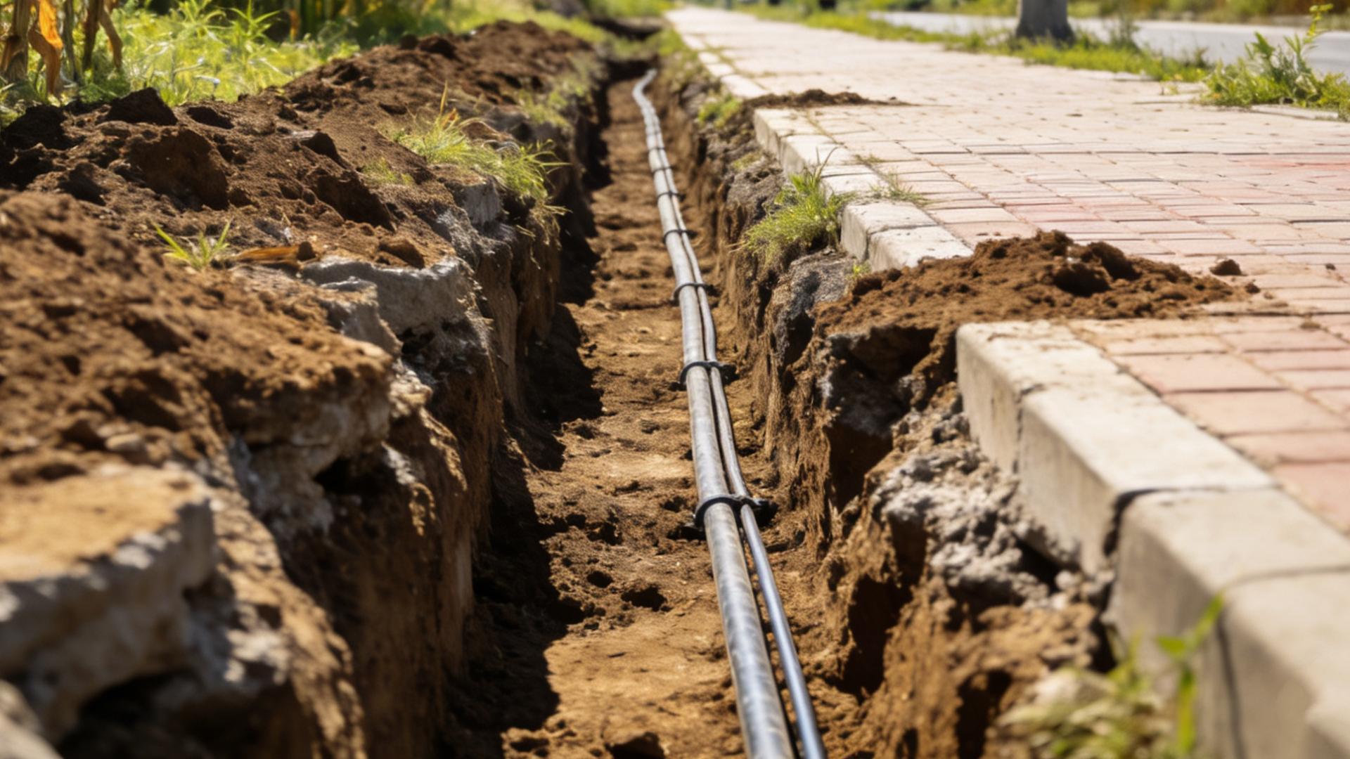 cable de fibra óptica directamente enterrado frente a cable de fibra óptica en conducto