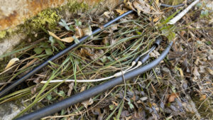 underground fiber optic cable