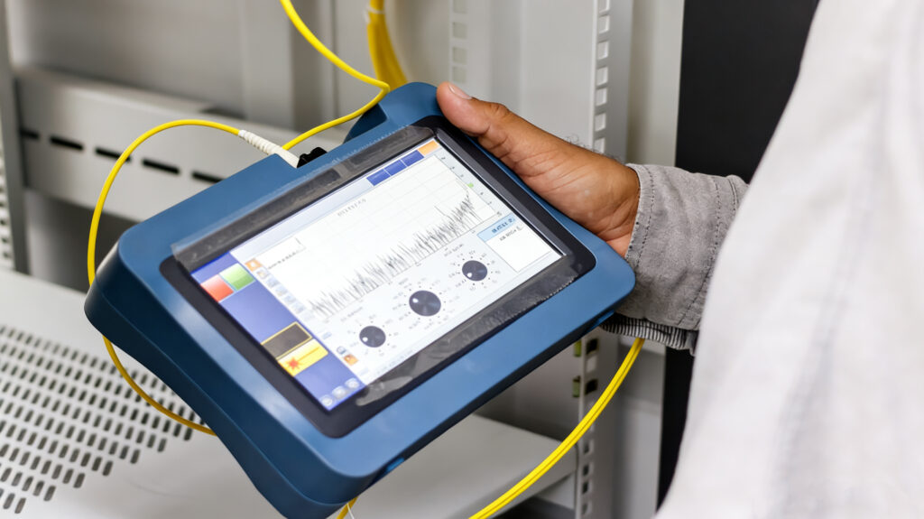 how to test underground fiber optic cable