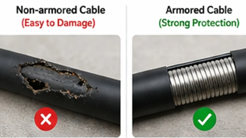 armored cables effectively prevent rodent attacks
