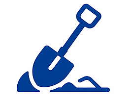 direct buried fiber cable icon