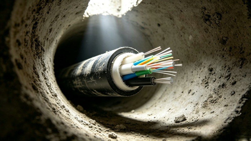 duct fiber optic cable (standard loose tube)