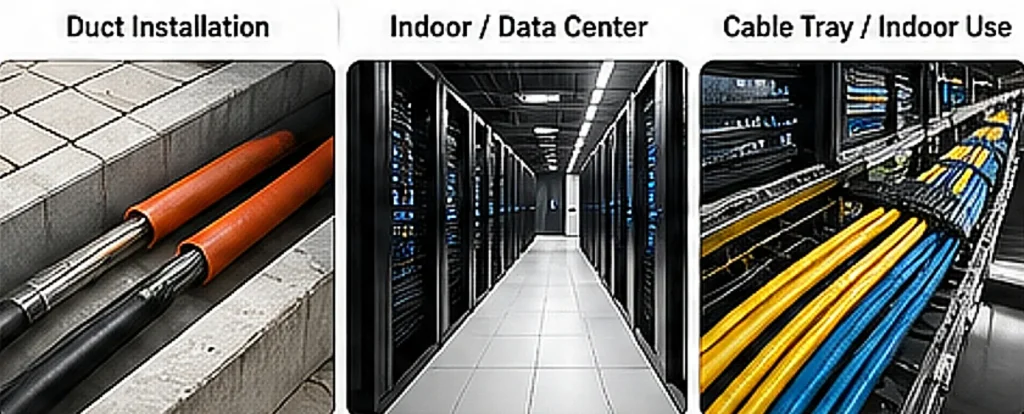 non armored cable application