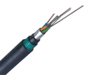 gyta53 stranded loose tube aluminum steel tape double sheath armored fiber optic cable
