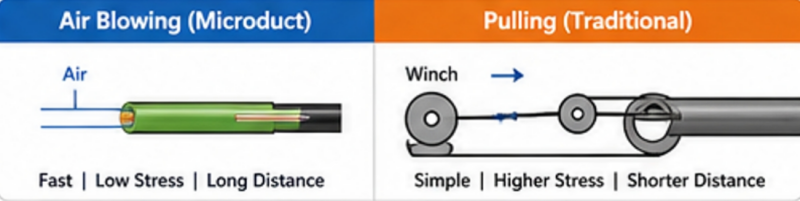 how to choose air blowing or pulling