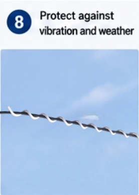 proteger contra vibraciones y el clima