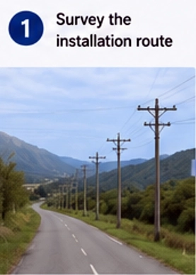 recorrer la ruta de instalación