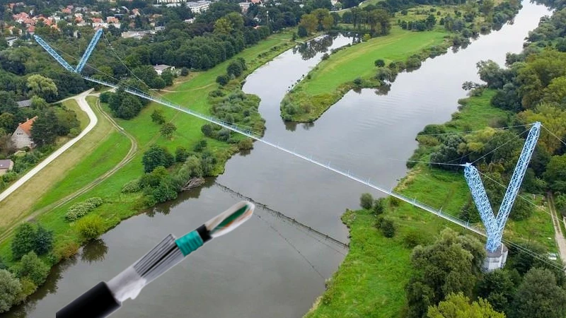 best fiber optic cable for river crossing projects