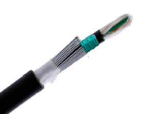double armor underwater fiber optic cable