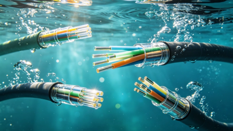 fiber count selection for underwater fiber optic cables